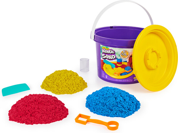 Kinetic Sand Kinetic Sand - Mega seau et accessoires (sable cinétique) 778988248492