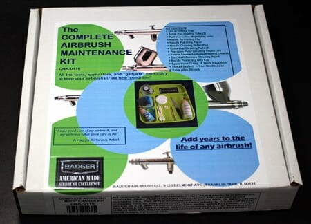 Badger Complete airbrush maintenance kit 047459200360