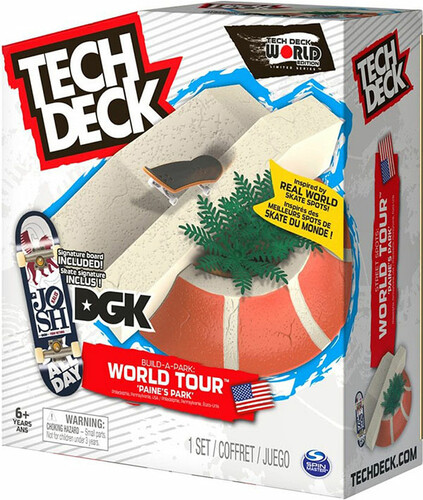 Tech Deck Tech Deck Rampe World Tour Skateboard 'Pain's Park' 778988267608