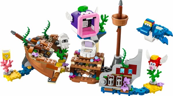 LEGO LEGO 71432 Super Mario - Ext Aventure dans l'épave engloutie avec Dorrie 673419391788