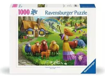 Ravensburger Casse-tête 1000 Boutique de laine de moutons béats 4005555004141