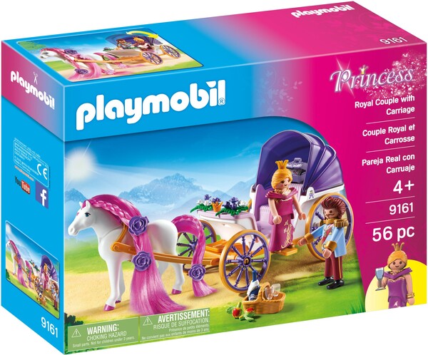 Playmobil Playmobil 9161 Couple royal et carrosse 4008789091611