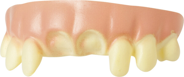 Toysmith Costume dents laides (Ugly Uppers Teeth), 4 085761175594