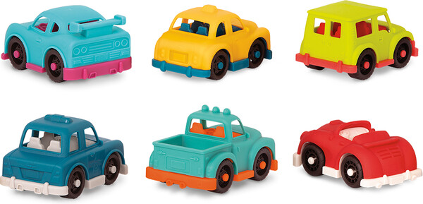 B. Brand B.Toys - happy cruisers 6 mini véhicules 062243472334