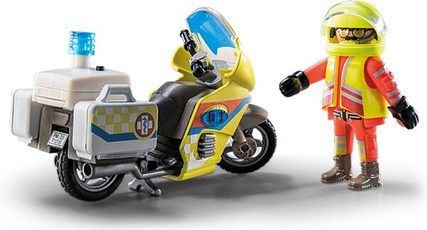 Playmobil Playmobil 71205 Urgentiste avec moto et effet lumineux 4008789712059