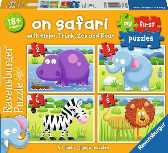 Ravensburger casse-tête Casse-tête 2-3-4-5 progressif MFP On Safari 4005556073016