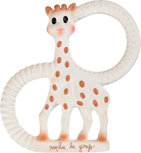 Sophie la girafe Coffret naissance So'Pure anneaux de dentition Sophie la girafe et large couverture 75x75 cm 3056562201093