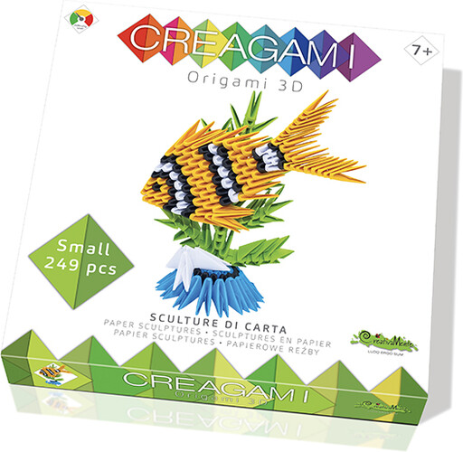 CreativaMente Creagami Poisson 249 pcs Origami 3D 8032591788120