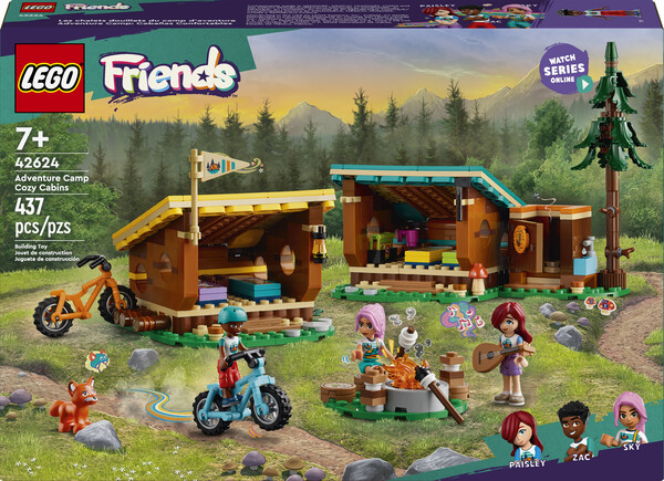 LEGO LEGO 42624 Les chalets douillets du camp d’aventure 673419390347