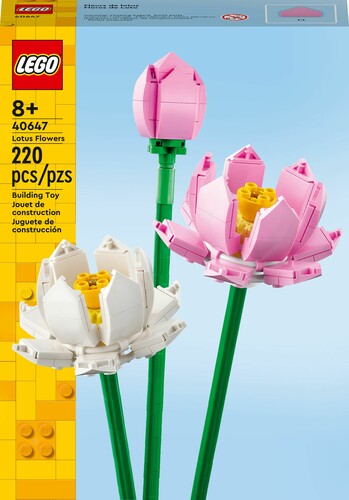 LEGO LEGO 40647 Icons Les fleurs de lotus 673419382380