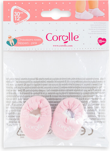 Corolle Corolle vêtement (30cm) - Chaussons roses 4062013110929