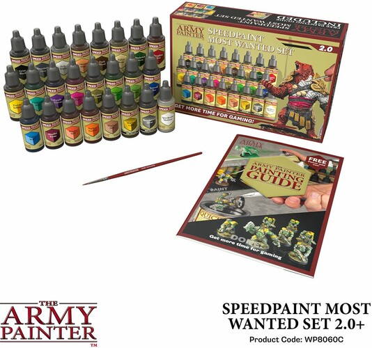 The Army Painter Warpaints Speedpaint - ensemble 2.0 most wanted 5713799806009