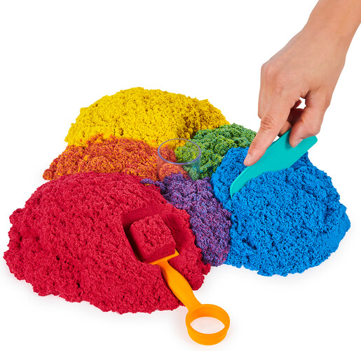 Kinetic Sand Kinetic Sand - Mega seau et accessoires (sable cinétique) 778988248492