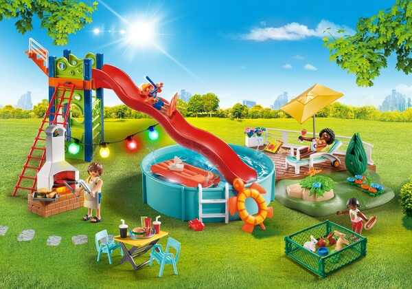 Playmobil Playmobil 70987 Espace détente avec piscine 4008789709875