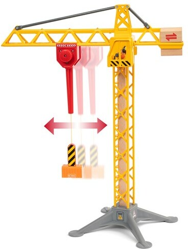 Brio Train Brio Train en bois Grande grue lumineuse 33835 7312350338355