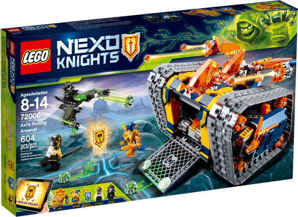 LEGO LEGO 72006 Nexo Knights L'arsenal sur chenilles d'Axl 673419280372