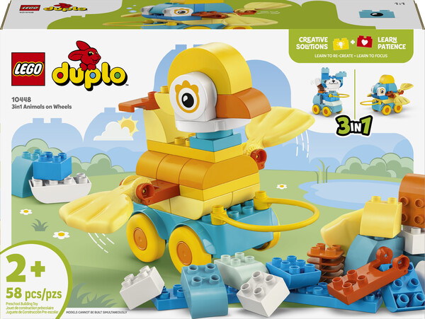LEGO LEGO 10448 Animaux sur roues 3-en-1 673419405393