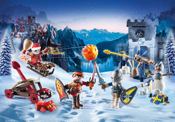 Playmobil Playmobil 71346 Calendrier de l'Avent Novelmore: Bataille dans la neige 4008789713469
