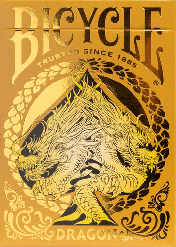 Bicycle Cartes à jouer - Gold Dragon 073854097731