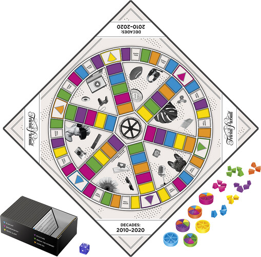 Hasbro Trivial Pursuit Decades: 2010-2020 (EN) 195166135588
