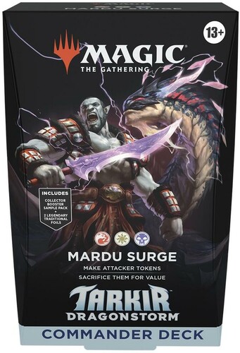 Wizards of the Coast MTG tarkir dragonstorm commander deck Mardu Surge MTG