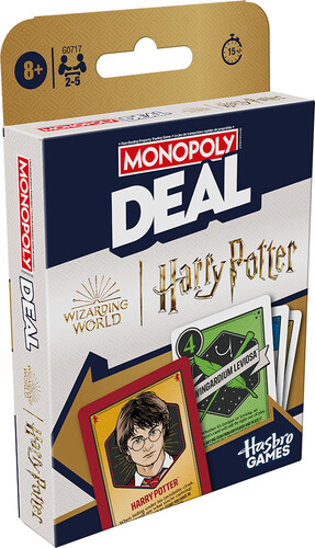 Hasbro jeu monopoly deal harry potter 195166288277