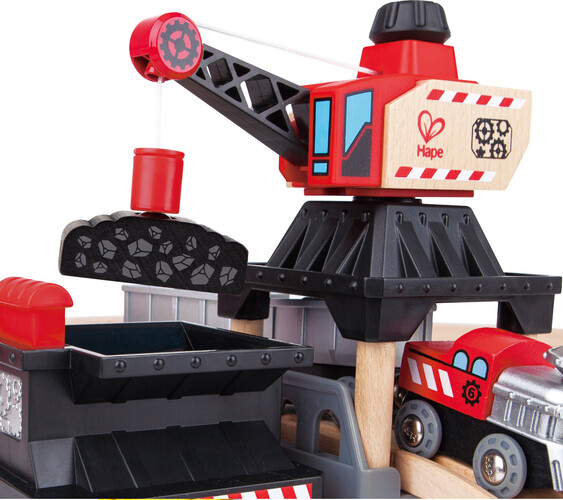 Hape Train de bois - Mining loader set 6943478021815