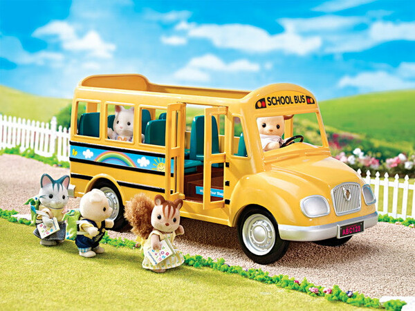 Calico Critters Calico Critters School Bus 020373214668