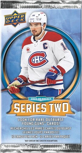 Upper Deck Upper Deck Series Two Hockey 25/26 blaster (12/4/20) 053334438285