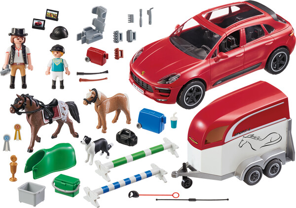 Playmobil Playmobil 9376 Porsche Macan GTS avec remorque 4008789093769