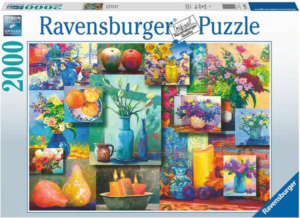 Ravensburger casse-tete Casse-tête 2000 Nature morte 4005556169542