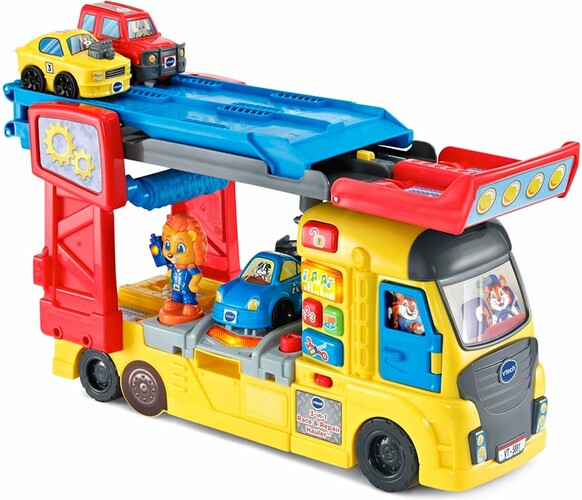 VTech Vtech 3-in-1 Maxi camion transporteur Mécano Animo (fr/en) 3417765891465
