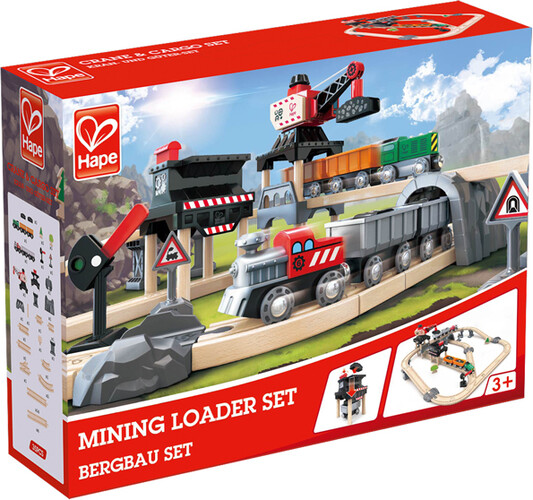 Hape Train de bois - Mining loader set 6943478021815