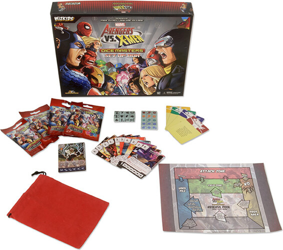 NECA/WizKids LLC Marvel Dice Masters Avengers vs. X-Men (en) Set-Up Box 634482717295