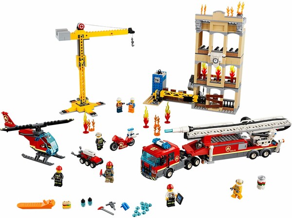 LEGO LEGO 60216 Les pompiers du centre-ville 673419303491