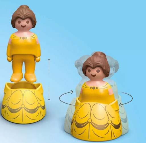 Playmobil Playmobil 71458 junior-disney: La tour de Belle avec son 4008789714589