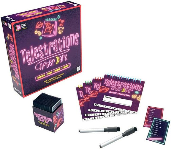 USAopoly Telestrations (en) After Dark 700304159717