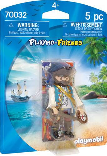 Playmobil Playmobil 70032 Playmo-Friends Pirate avec boussole 4008789700322