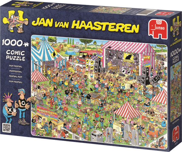 Jumbo Casse-tête 1000 Jan van Haasteren - Pop festival 8710126190289