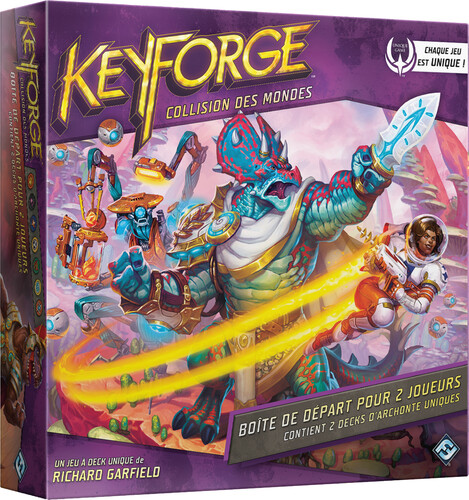 Fantasy Flight Games KeyForge (fr) collision des mondes - boîte de départ 2 joueurs 8435407629189