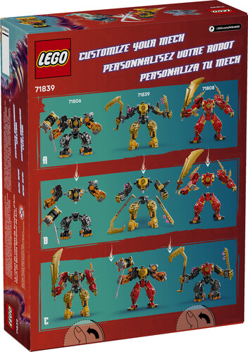 LEGO LEGO 71839 Le robot de Spinjitzu d’Arin 673419405058