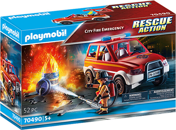 Playmobil Playmobil 70490 Urgent incendie de ville 4008789704900