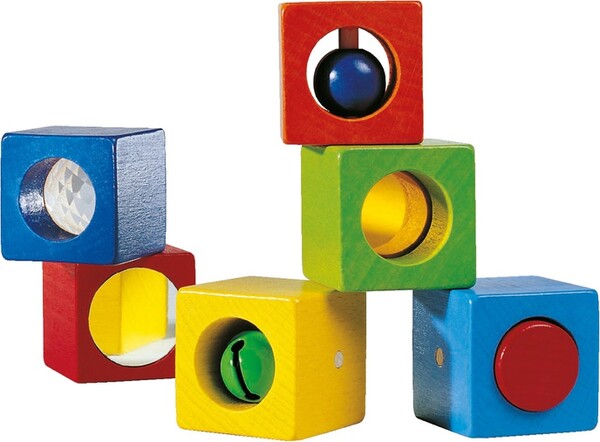 HABA Cubes-éveil en bois 4010168011929