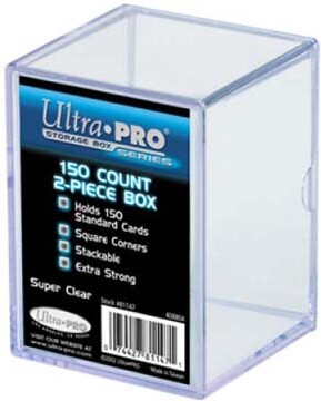 Ultra PRO Boite transparente 2 piece 150ct 074427811471