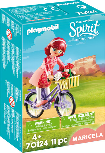 Playmobil Playmobil 70124 Spirit Maricela et bicyclette 4008789701244