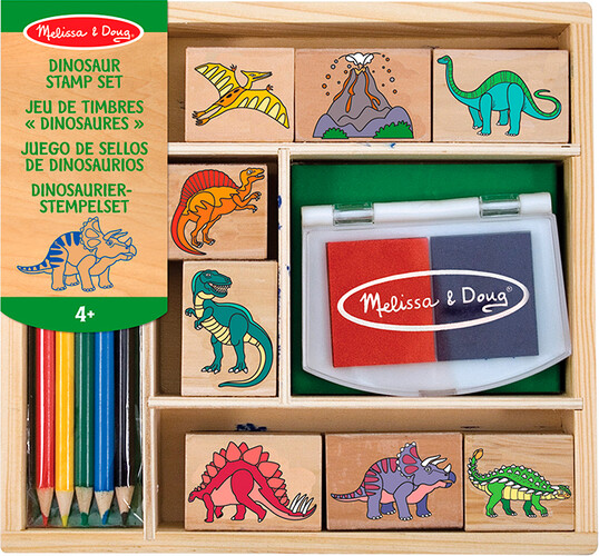 Melissa & Doug ensemble d'estampes - dinosaures 000772116336