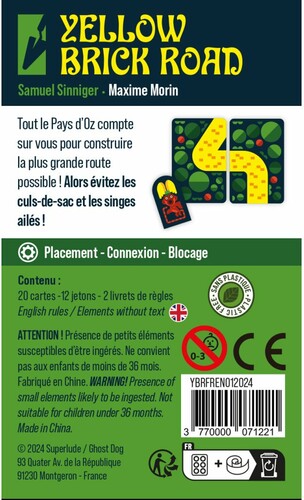 Ghost dog games Yellow brick road 3770000071221