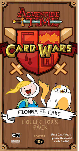 Cryptozoic Entertainment Adventure Time Card Wars (en) Fionna vs Cake 814552021174
