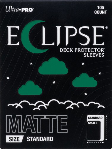 Ultra PRO Protecteurs de cartes Standard Eclipse PRO-Matte Vert 105ct 074427166854