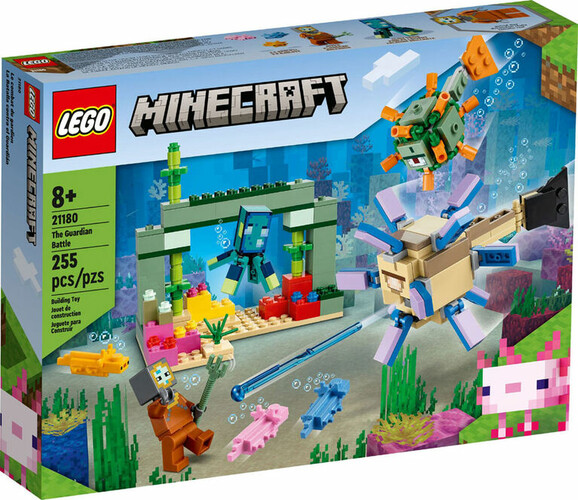 LEGO LEGO 21180 Minecraft Le combat des gardiens 673419358514